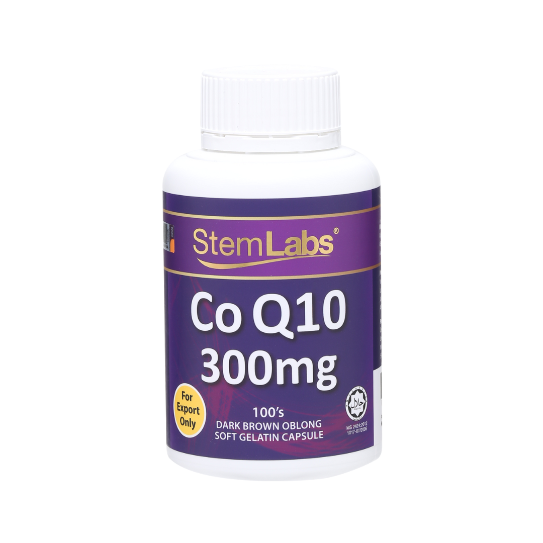 Product image of StemLabs CoQ10 300mg supplement.