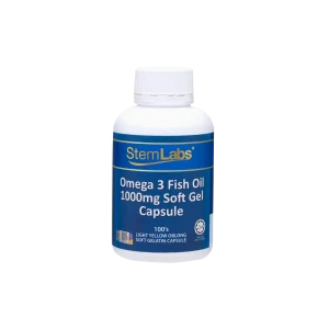 Product image of StemLabs Fish Oil omega-3 supplement.