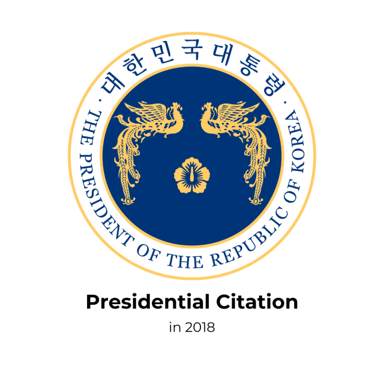 Image of Luminiel Y Presidential Citation in 2018.